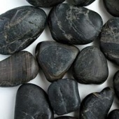 Аксессуары для биокаминов - камни чёрные