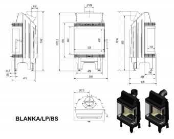 Blanka/LP/BS(угловое стекло слева-справа)
