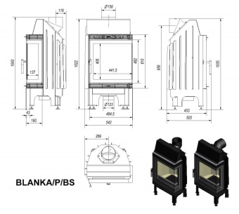 Blanka/P/BS(угловое стекло справа)
